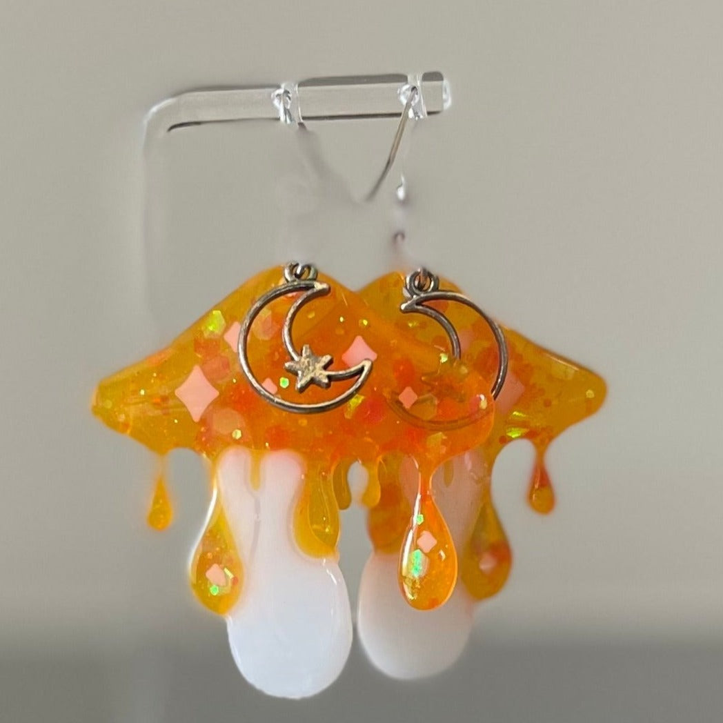 Mystical Mushroom Earrings