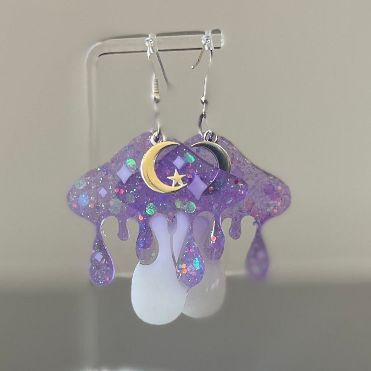 Mystical Mushroom Earrings