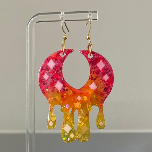 Moon Drip Earrings