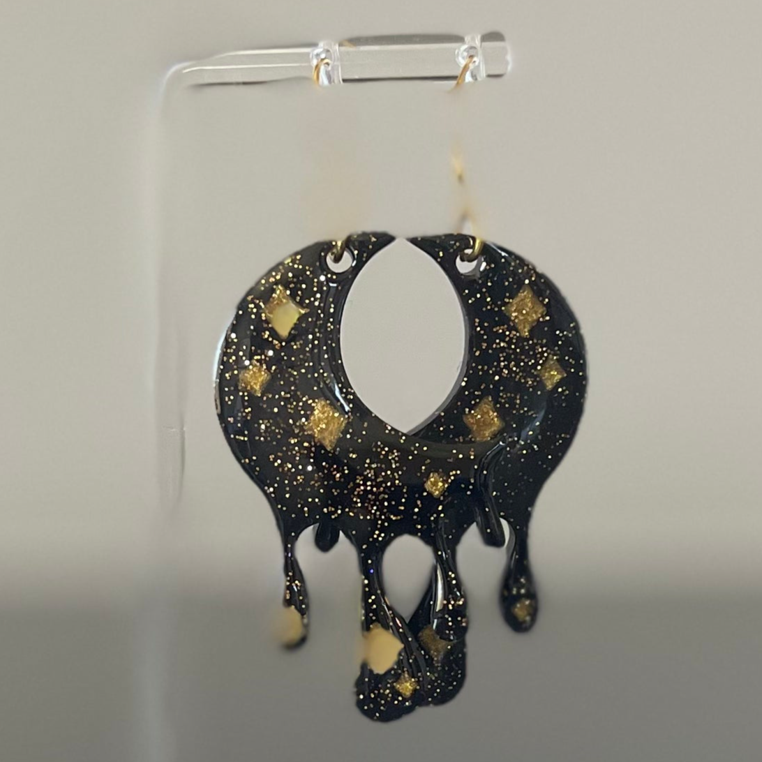 Moon Drip Earrings