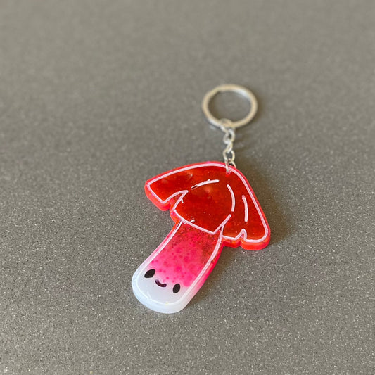 Mushroom Keychain