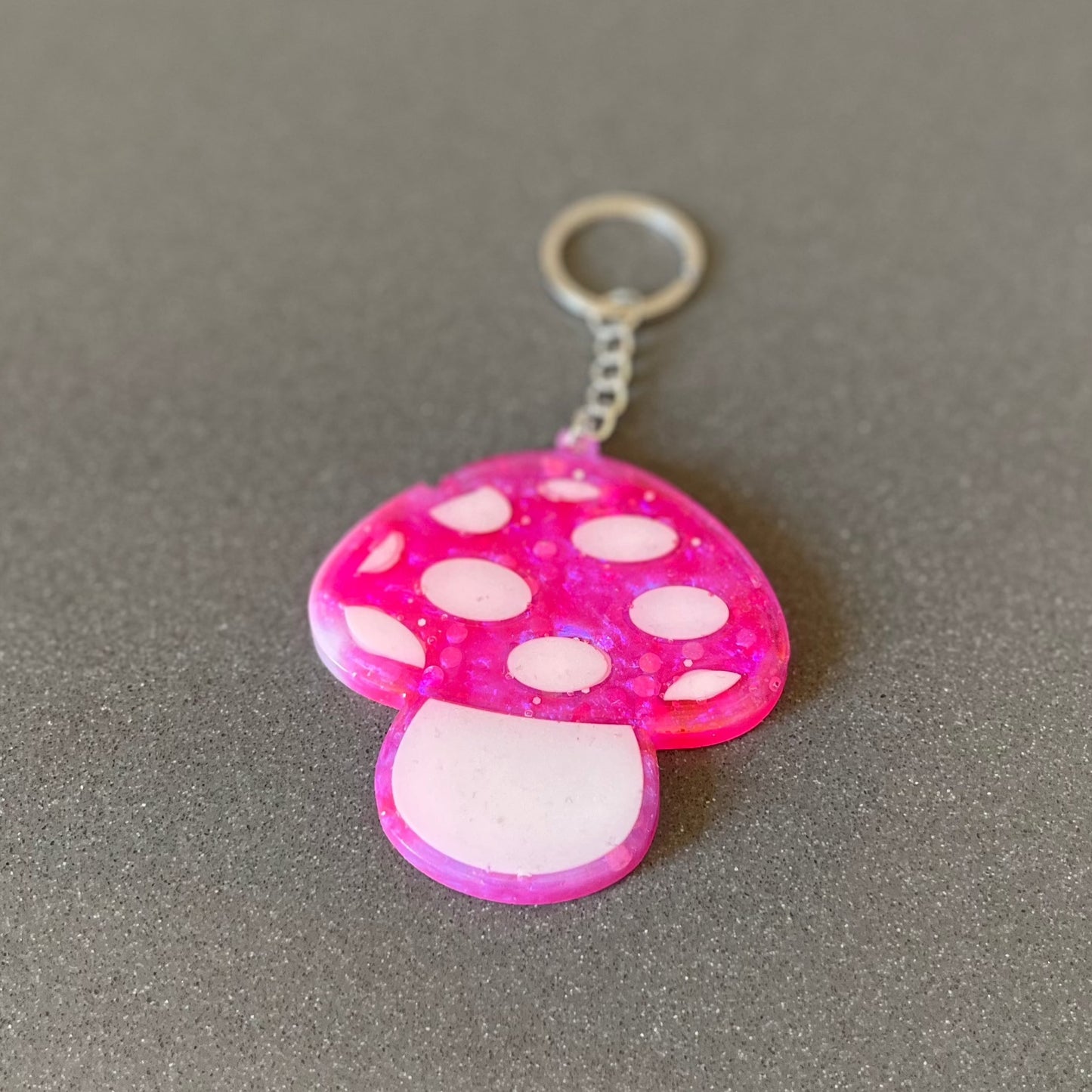 Mushroom Keychain