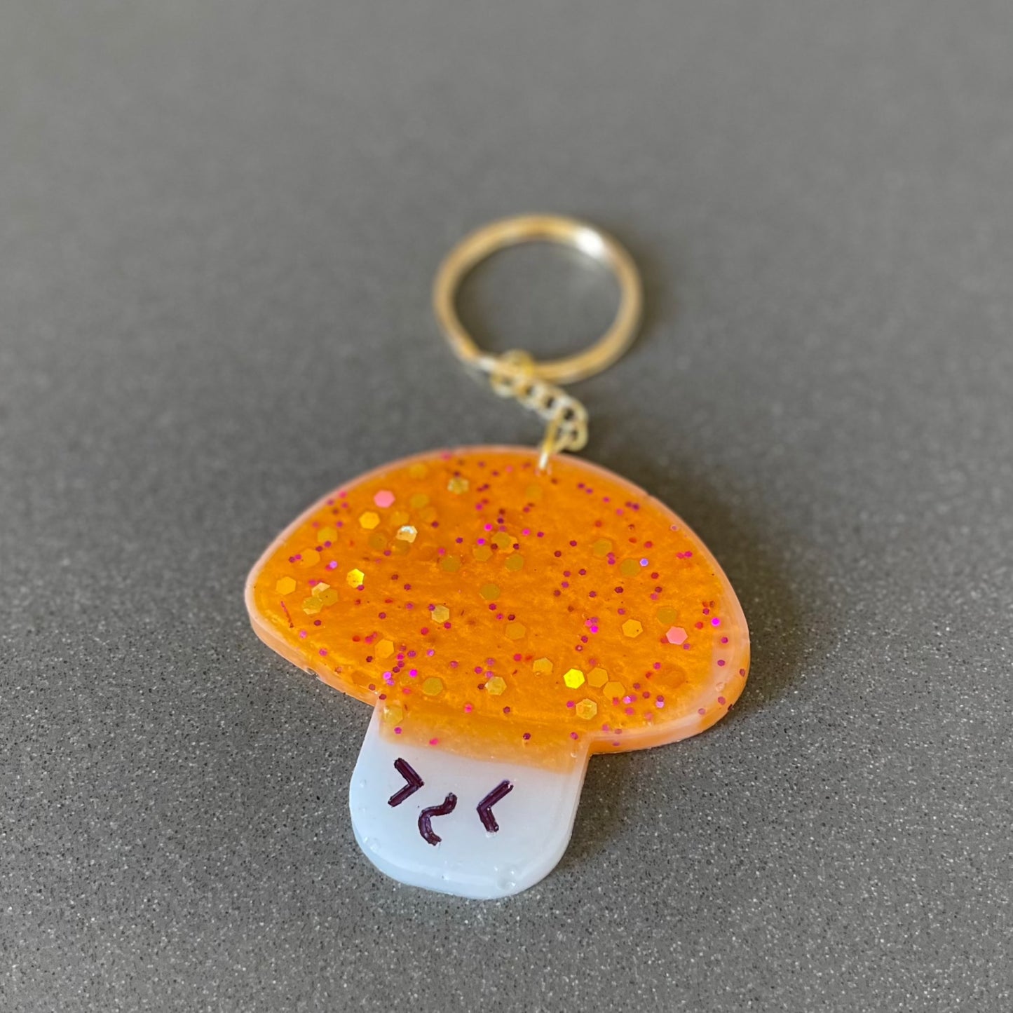 Mushroom Keychain