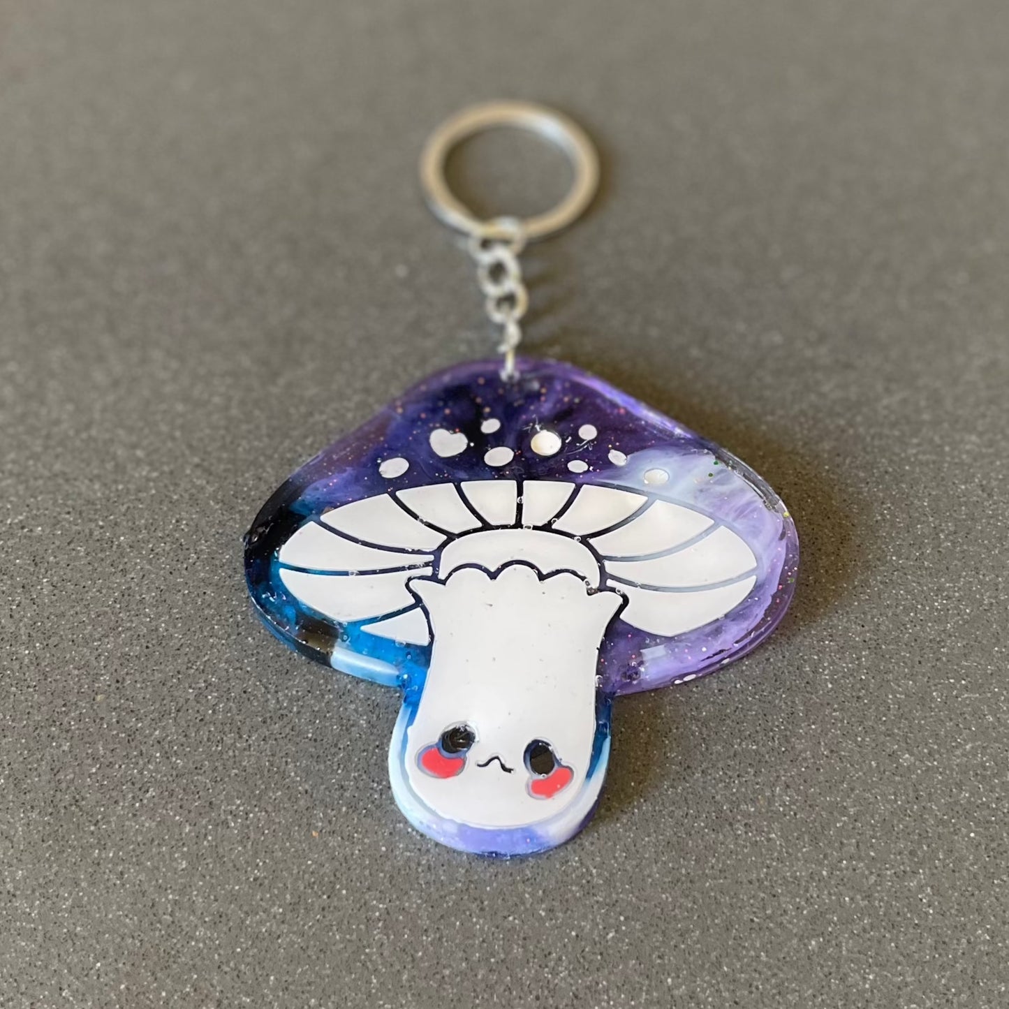 Mushroom Keychain