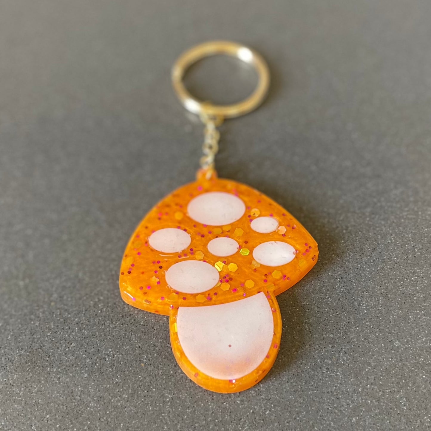 Mushroom Keychain