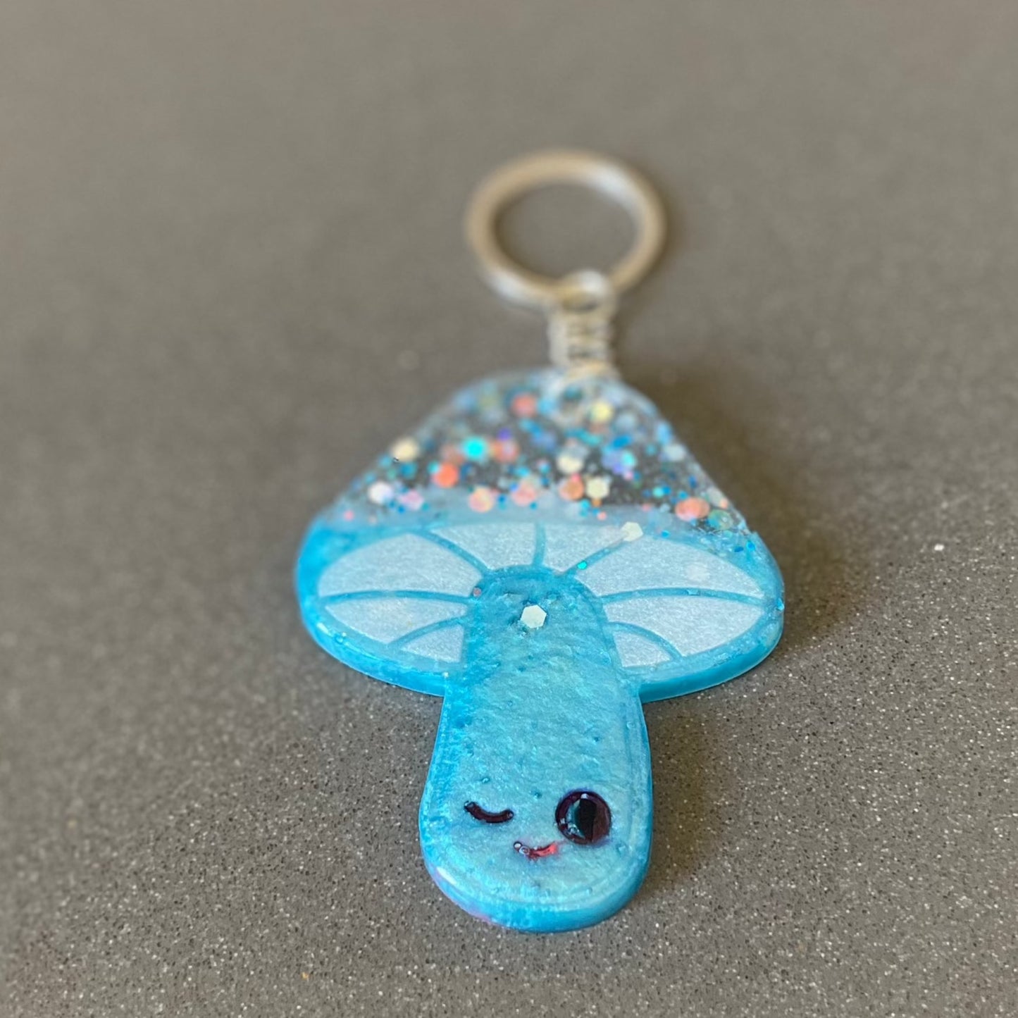 Mushroom Keychain